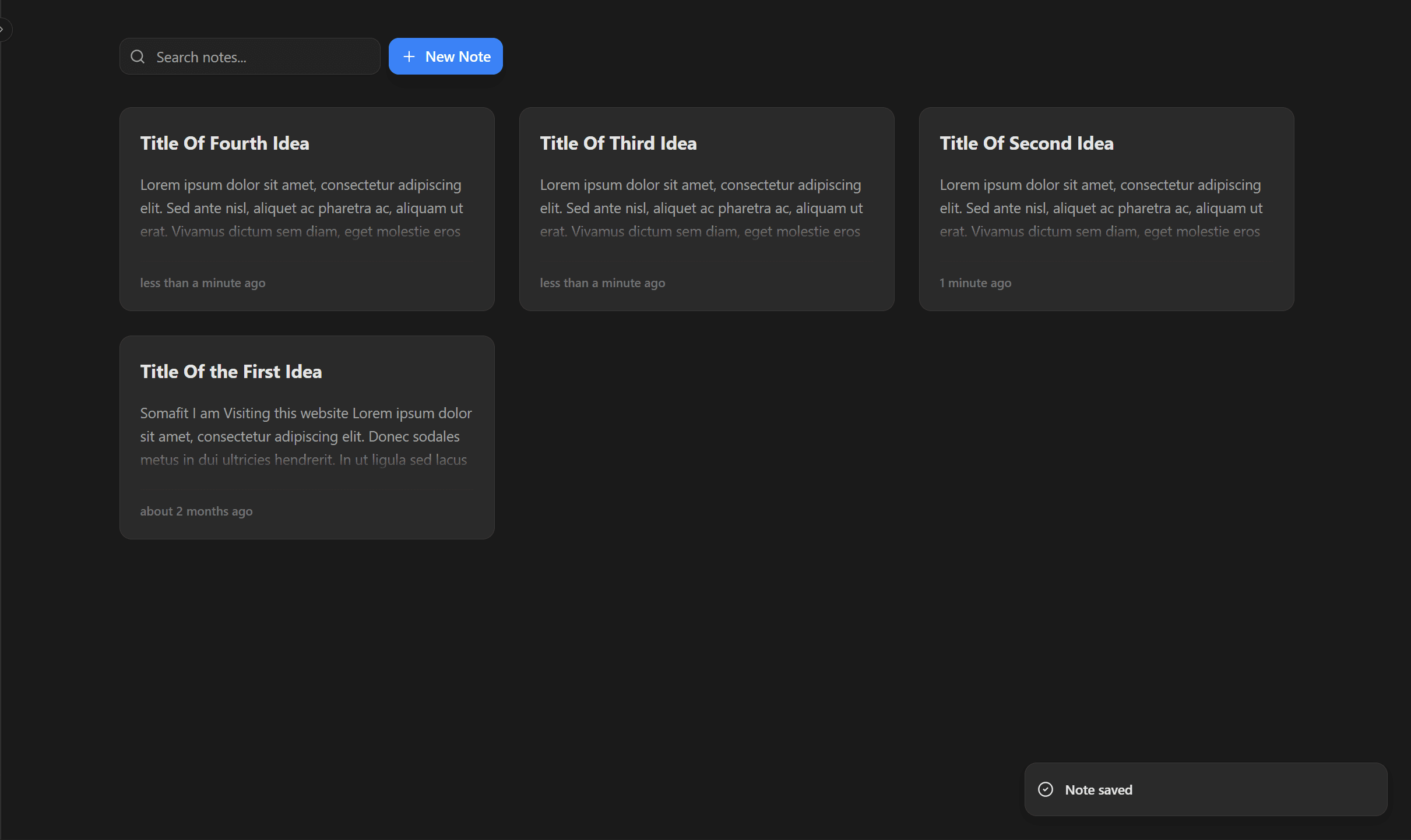 Rich Notes - Daily Journal